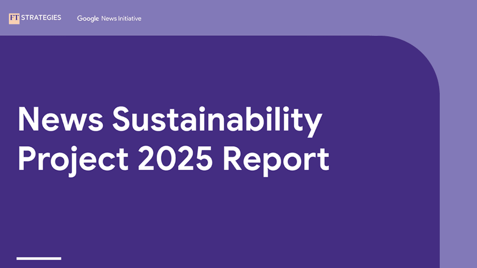 News Sustainability Project 2025 Report